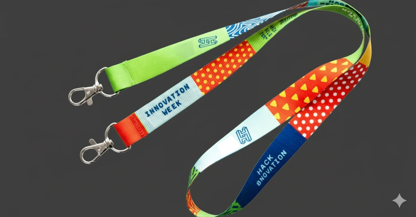 Branded lanyards